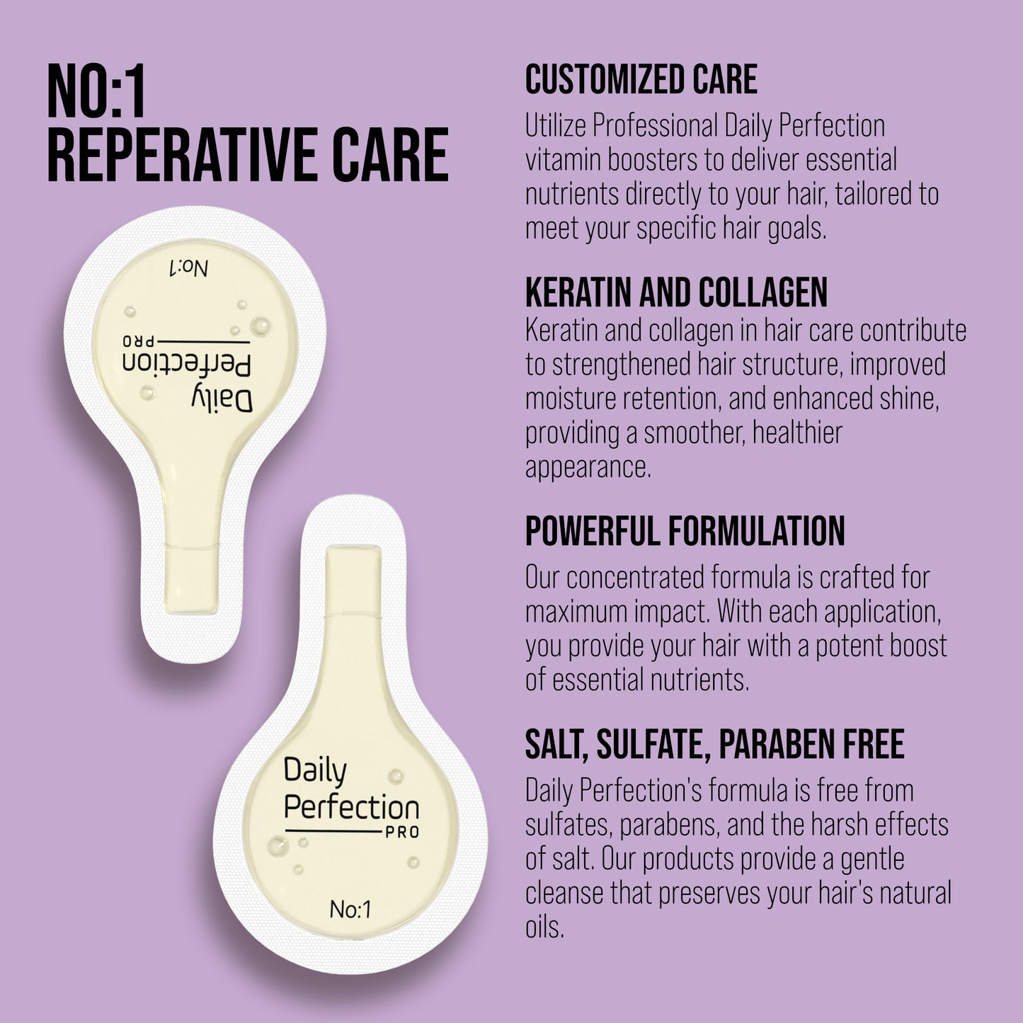 Reperative Care Vitamin Booster with Keratin & Collagen